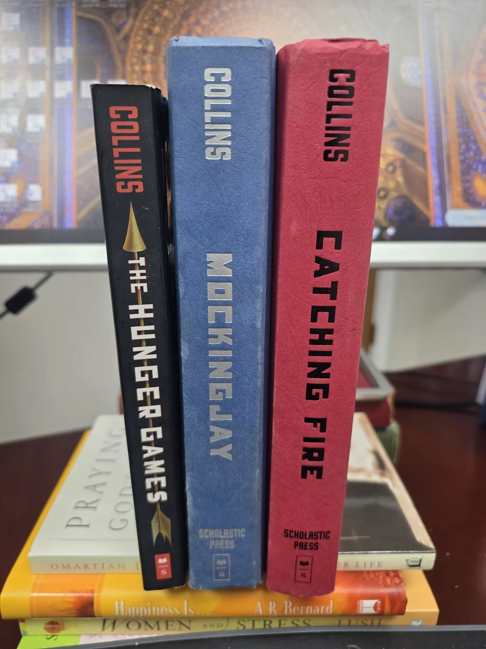 Scholastic Decorative Trilogy Books - Red, Blue, Black